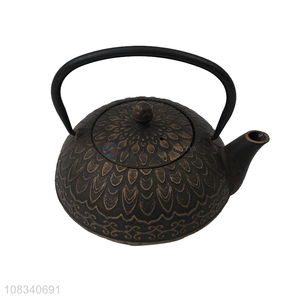 Top grade 0.9L cast iron Chinese teapot Japanese tetsubin for gift