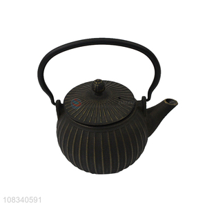 Wholesale 1.15L cast iron teapot Chinese metal tea pot with strainer