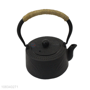 Hot selling 1.2L Chinese cast iron teapot tea kettle with tea strainer