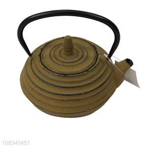 Bottom price 0.7L enamel tetsubin cast iron tea kettle for loose tea