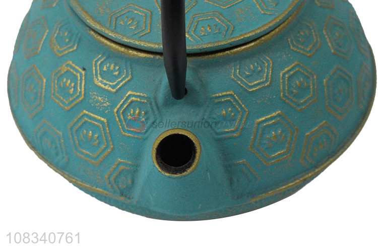 Hot selling 0.8L Japanese tetsubin cast iron teapot with tea infuser