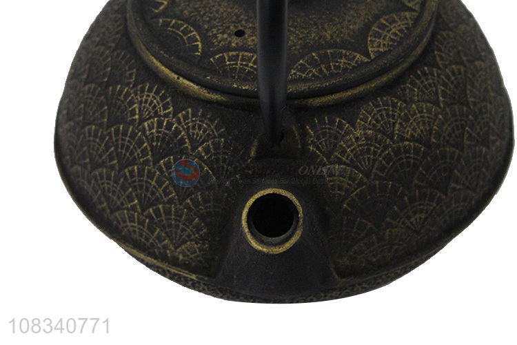 Popular design  0.8L cast iron Chinese kungfu teapot Japanese tetsubin