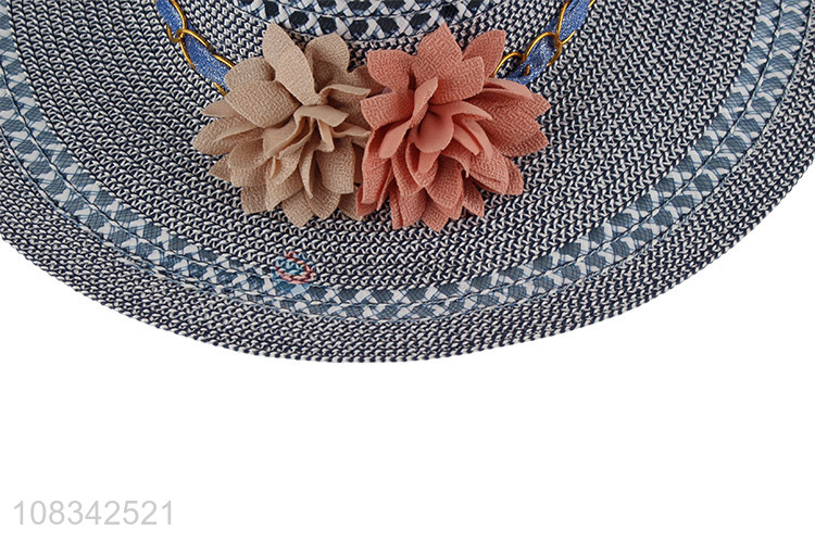 Fashion Style Summer Beach Cap Straw Hat For Women