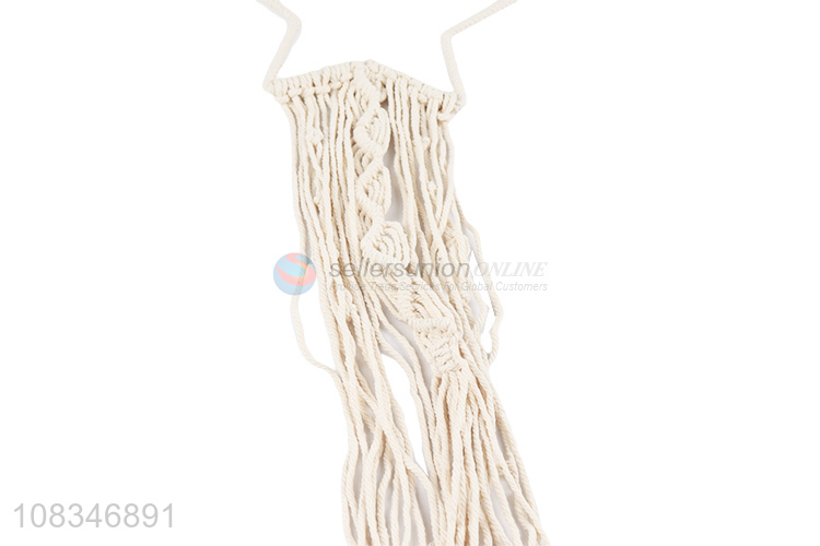 Fashion Style Handwoven Wall Hanging Tassels Tapestry For Sale