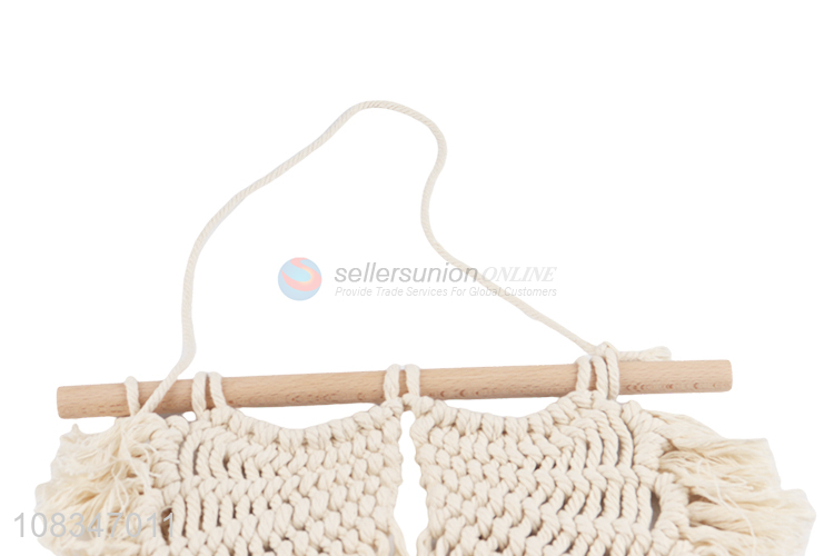 Fashion Design Handmade Macrame Wall Hanging Decor For Sale