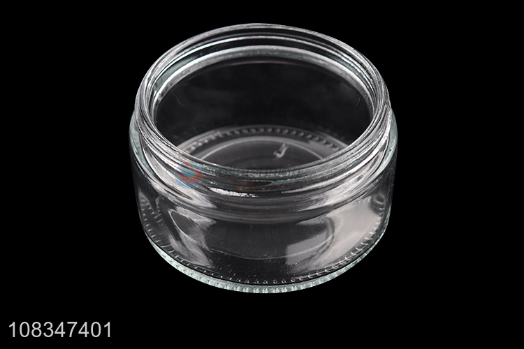 Factory price round airtight glass jars multi-use storage jars