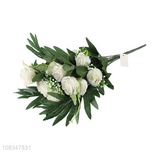 New Arrival Simulation Rose Decorative Artificial Bouquet