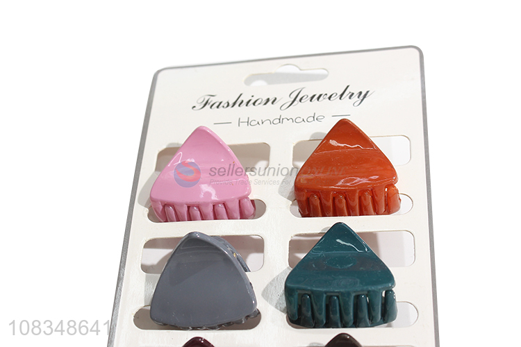 Good quality small hair claw clips women hair side clips