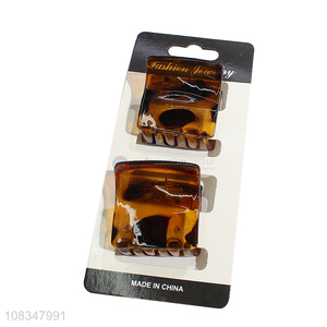 Wholesale tortoiseshell hair claw medium hair clip for women