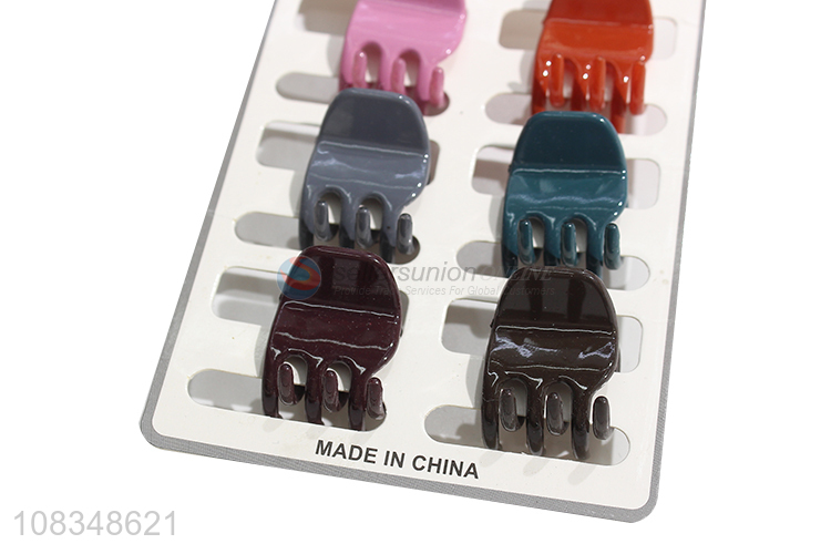 High quality small hair claw clips for thin and thick hair