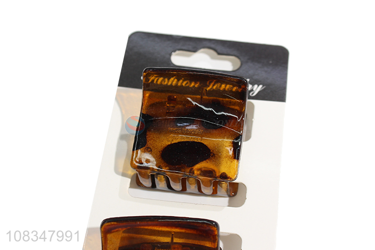 Wholesale tortoiseshell hair claw medium hair clip for women