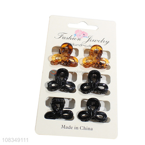 Good quality creative hair claws girls fashion hairpins for sale