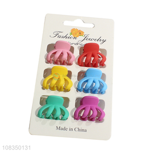 Hot products strong hold colored girls hair claws clips