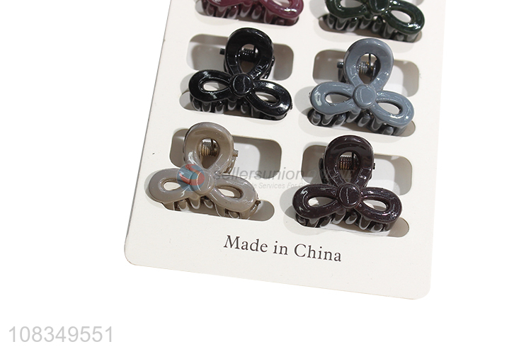 Online wholesale decorative women mini hair claws hair accessories