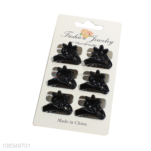 Best price black fashionable girls hair claws clips for sale