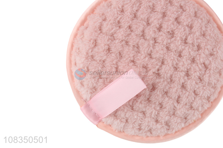 Hot sale reusable soft facial cleansing pad for makeup remover