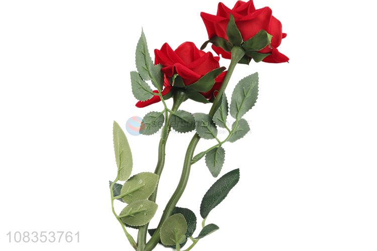 Yiwu Wholesale Artificial Rose Flower Decorative Bouquet