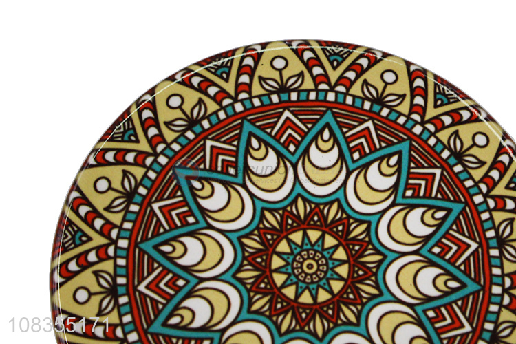 Yiwu market round ceramic heat resistant mat table mat