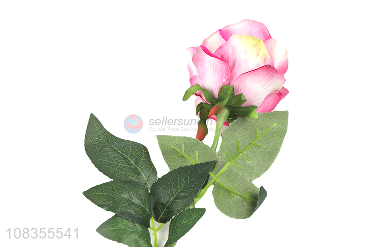 China supplier single flannel rose holiday decorative cuttings