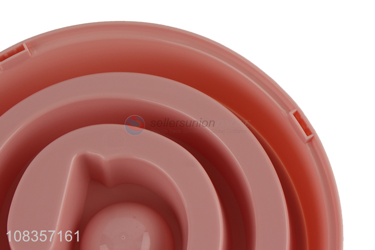 Wholesale creative anti-choking slow eating food bowl for dog pet