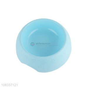 Hot products large plastic pet bowl non-slip dog cat feeding bowl