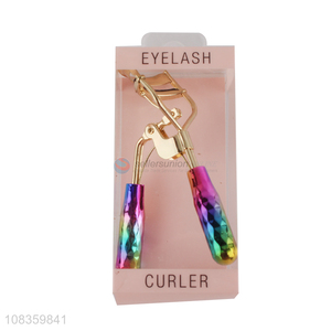 New design makeup tool carbon steel eyelash curler for all eye shapes