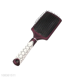 Factory price durable massage hairdressing hair comb with air cushion