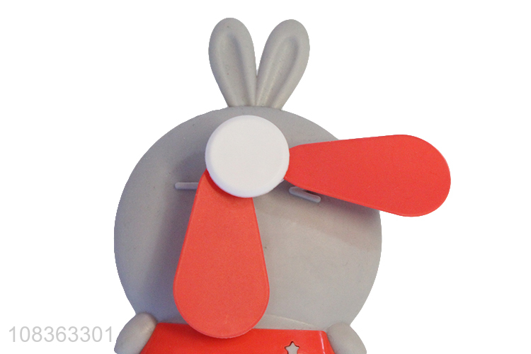 Bottom price rabbit handy fan portable handheld fan personal fan