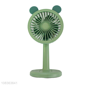 Wholesale battery operated rechargeable mini desk fan cute usb fan