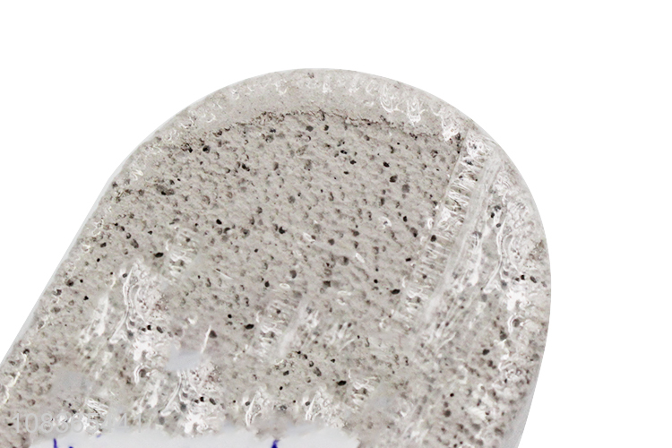 Wholesale pedicure tools double sided natural pumice stone with brush