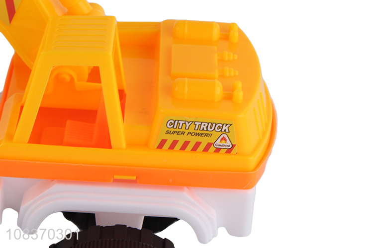 Factory price sliding toy truck plastic construction truck toy for kids