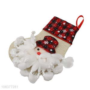 Good quality christmas decoration christmas socks for sale