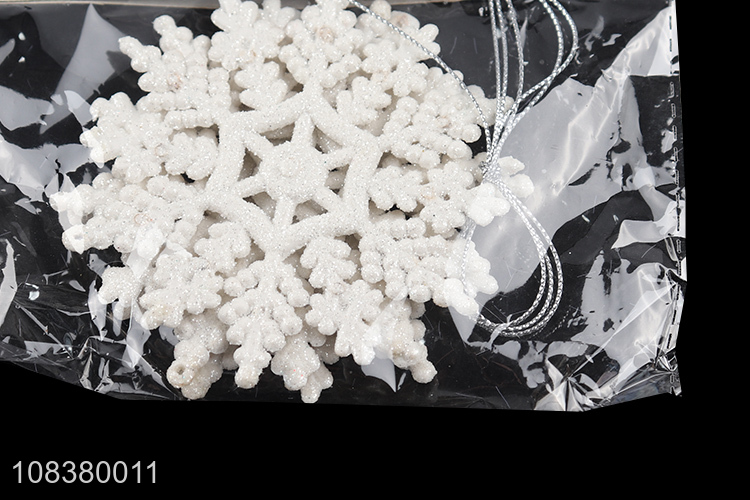 Hot sale snowflake ornaments christmas party decoration