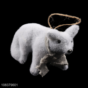 Yiwu direct selling foam fox ornaments festival pendant