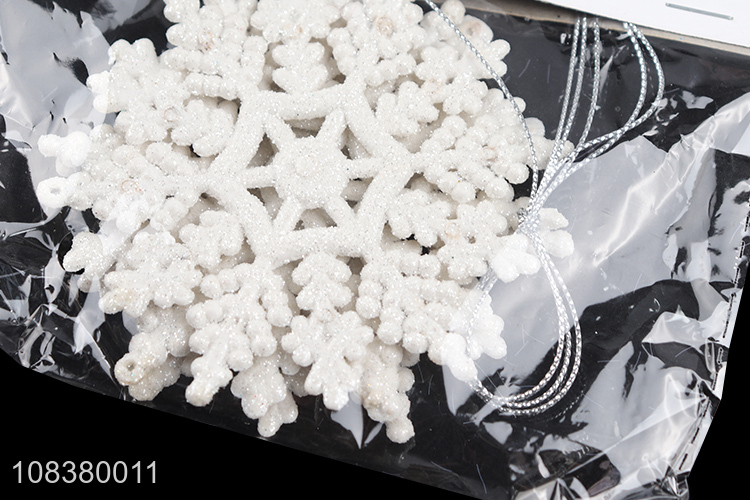 Hot sale snowflake ornaments christmas party decoration
