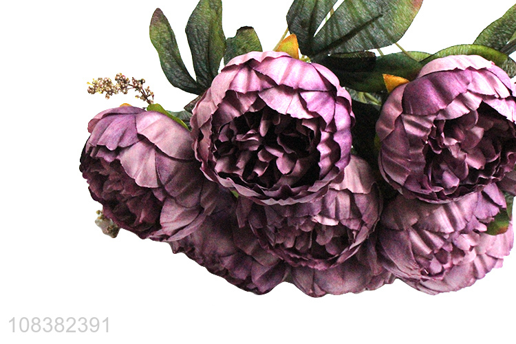 New design natural plastic art fake flower simulation flower