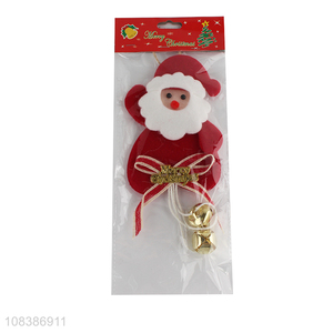 Yiwu Sirect Sale Santa Claus Ornaments Non-woven Craft Decoration