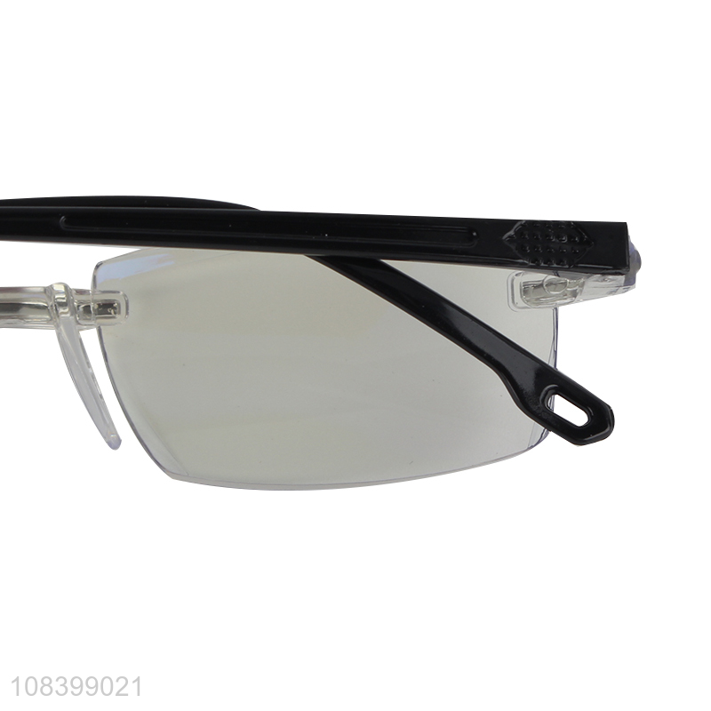 Wholesale frameless blue light blocking presbyopic glasses for adults