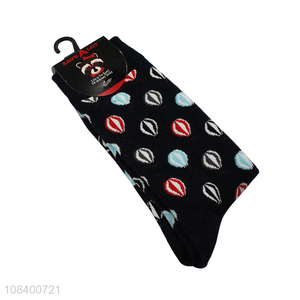 Wholesale from china cotton soft printed socks fashion socks