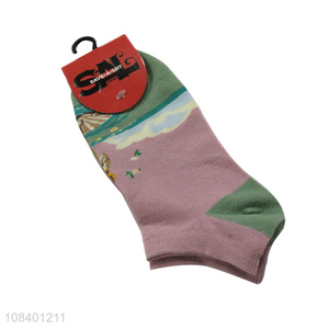 New arrival cute design breathable summer short socks