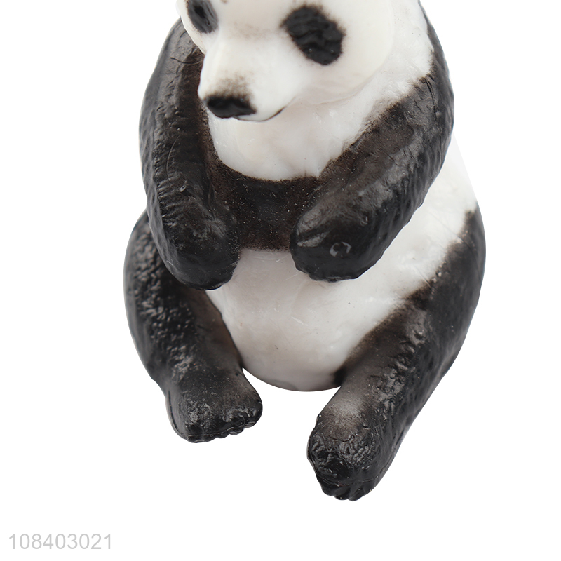 Online wholesale panda shape tpr animal toys squeeze toys