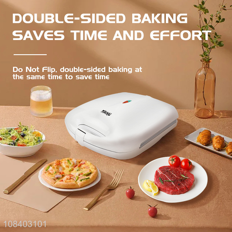 Wholesale breakfast machine waffle sandwich maker toaster 800W