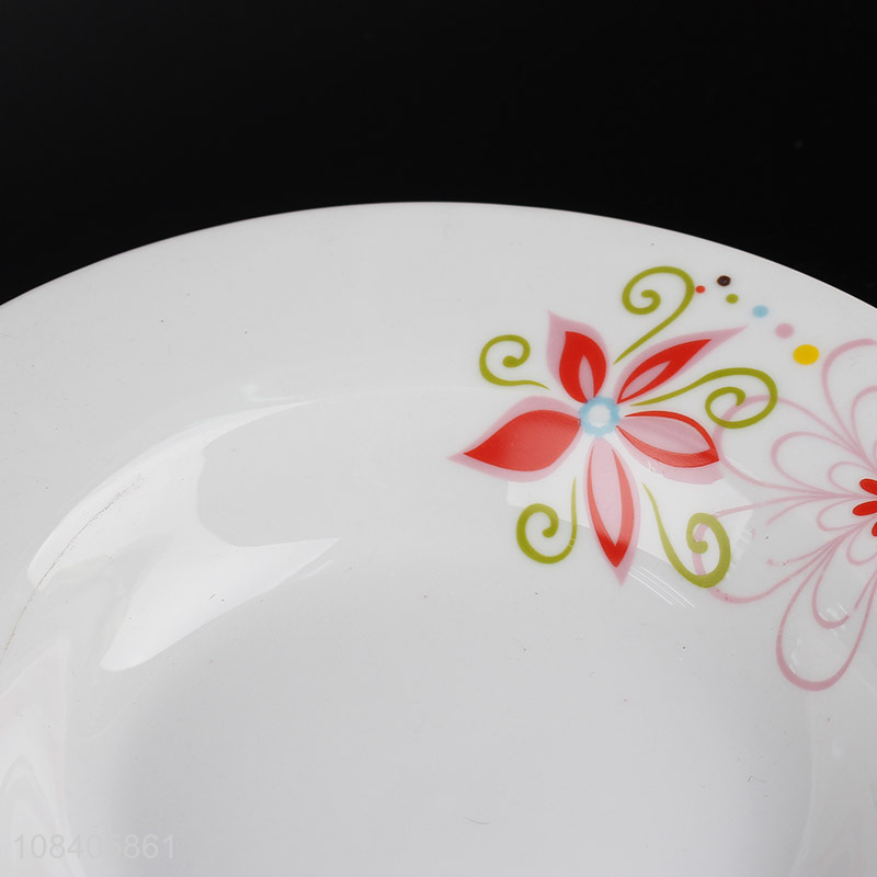 Yiwu market ceramic durable tableware plate with top quality