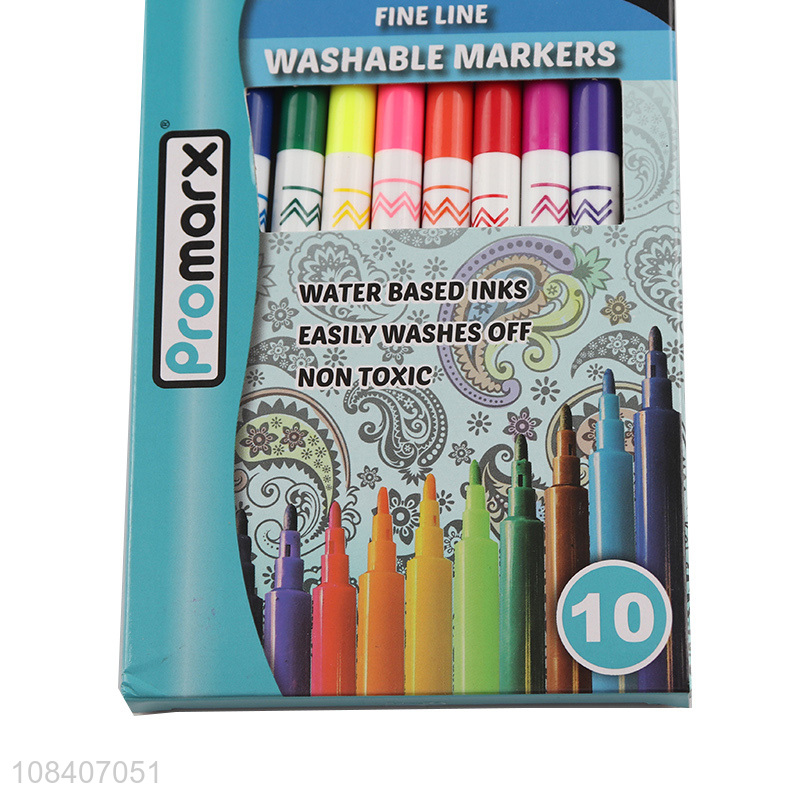 China factory washable non-toxic watercolors pen set for sale