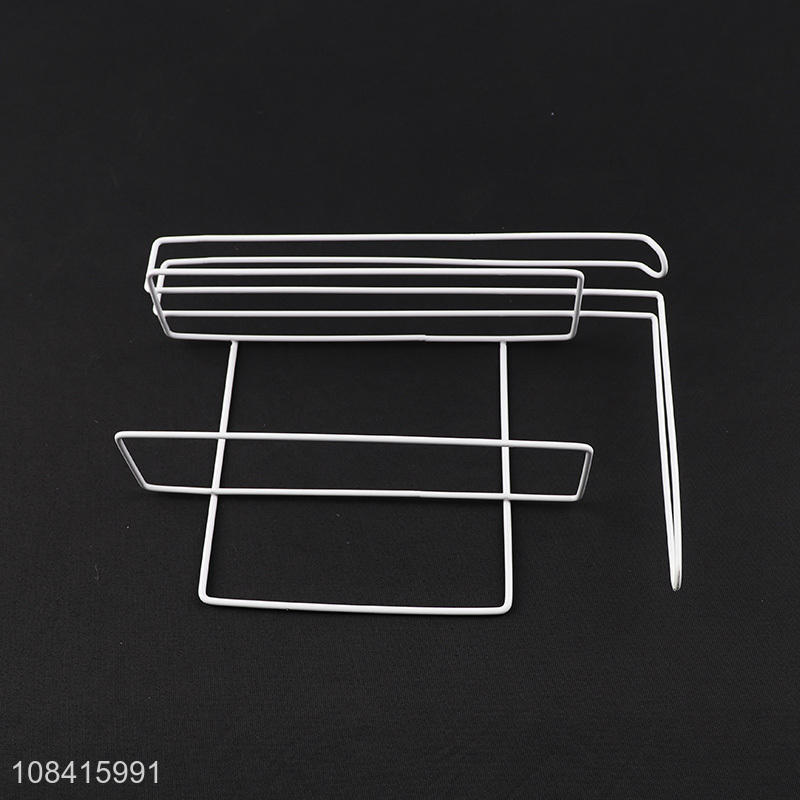 China factory household iron storage rack for kitchen and bathroom