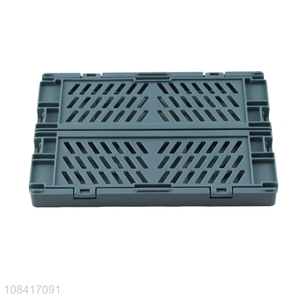 China imports multi-function folding plastic storage basket  storage crates