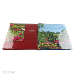 Yiwu factory flower cover wedding scrapbook photo album