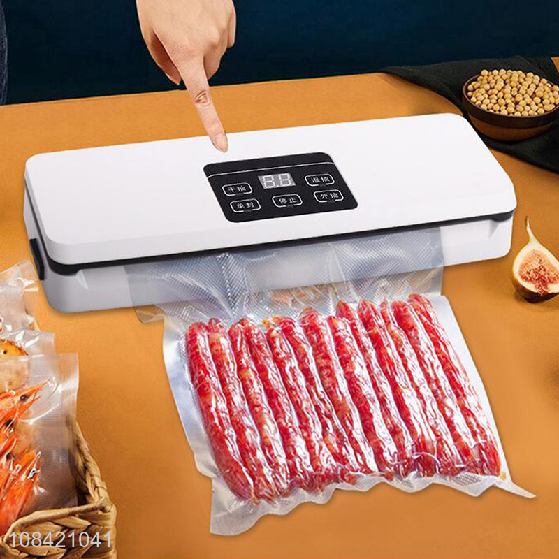 Customized 110V/220V 100W dry moist modes automatic vacuum food sealer