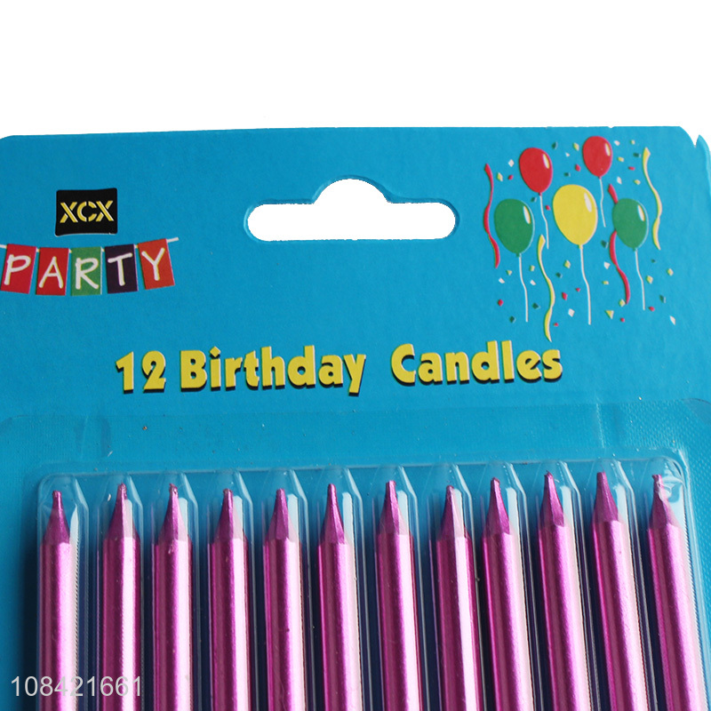 Yiwu wholesale 12 birthday candles party decorations