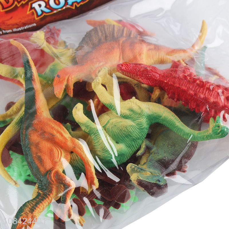 Wholesale eco-friendly soft plastic dinosaur toys